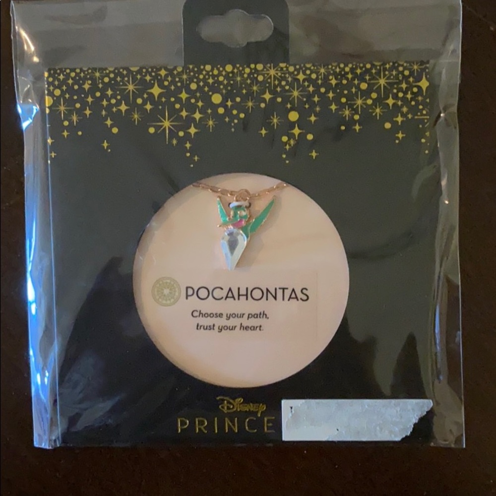 Disney Pocahontas Flit hummingbird necklace